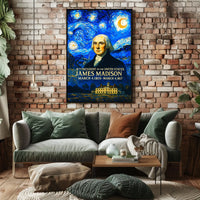 James Madison 4th President of the United States Presidential Masterpiece Series Poster