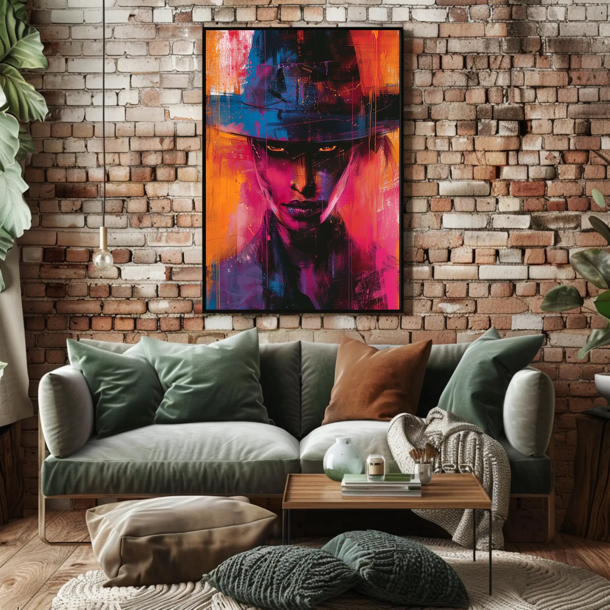 The Enigmatic Portrait Poster PosterGoat