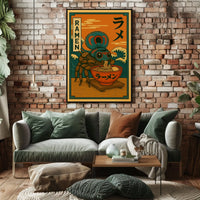 Ramen Spider Delight Poster