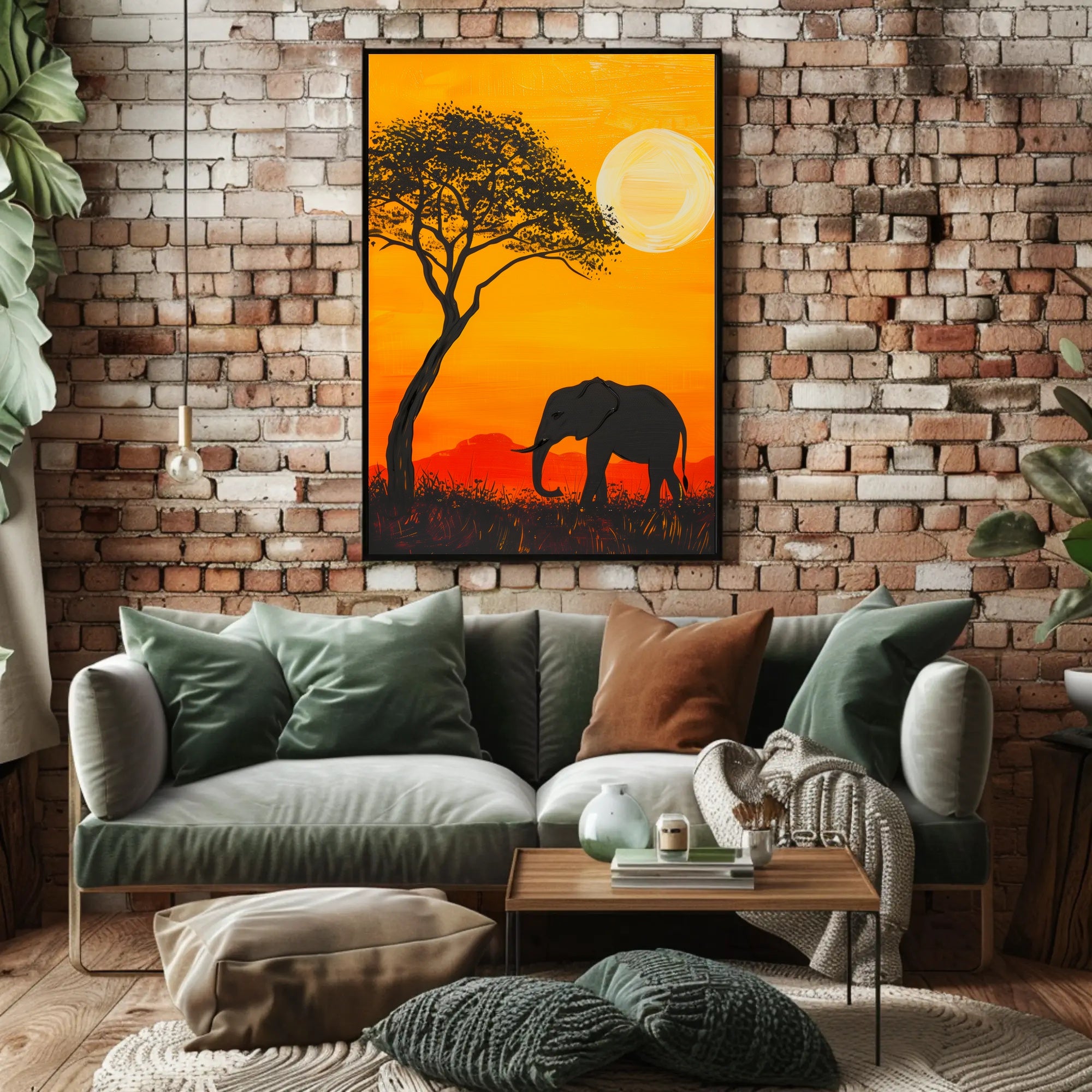 Sunset Serenade Scenic Poster Wall Art Print