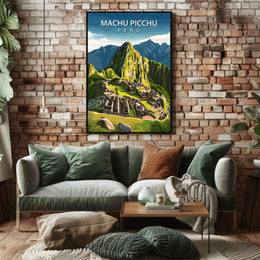 Machu Picchu Peru Poster