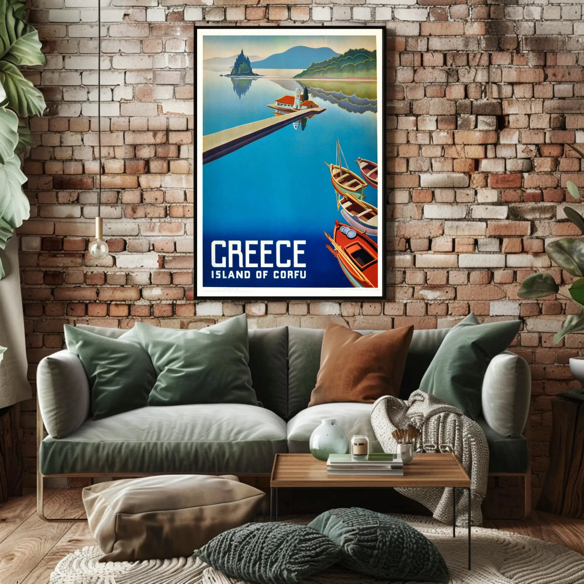 Greece Island Of Corfu Poster