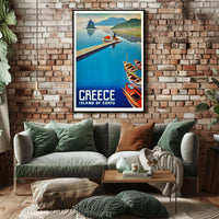 Greece Island Of Corfu Poster