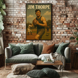Jim Thorpe Athletic Legend Poster