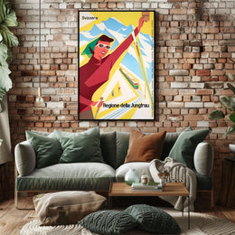 Discover The Jungfrau Region Poster