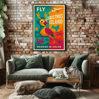 Fly to Christmas Island Poster