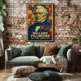 Millard Fillmore 13th President Poster