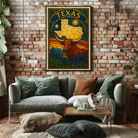 Texas Heritage Poster