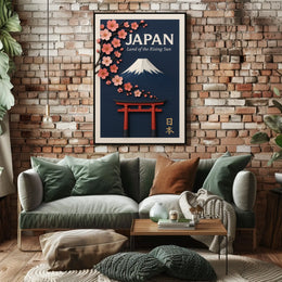 Japan Land Of The Rising Sun Poster