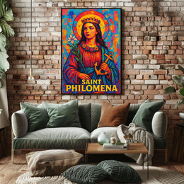 Saint Philomena Poster
