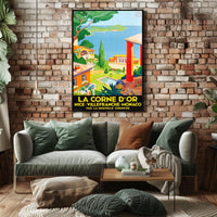 La Corne DOr Travel Poster