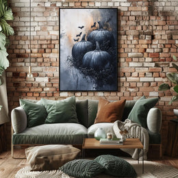 Halloween Spooky Scene Artistic Abstract or Pop Culture Poster