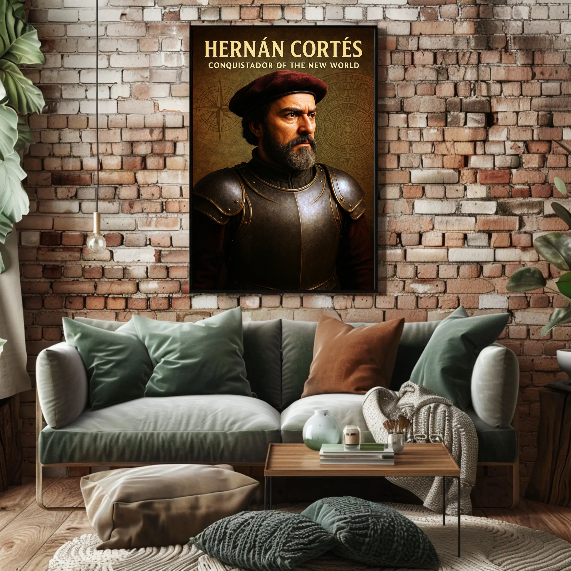 Hernán Cortés Conquistador of the New World Poster PosterGoat