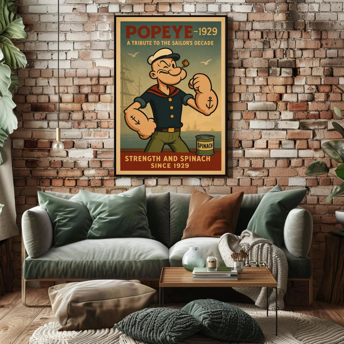 Popeye 1929 Art Poster POP-108