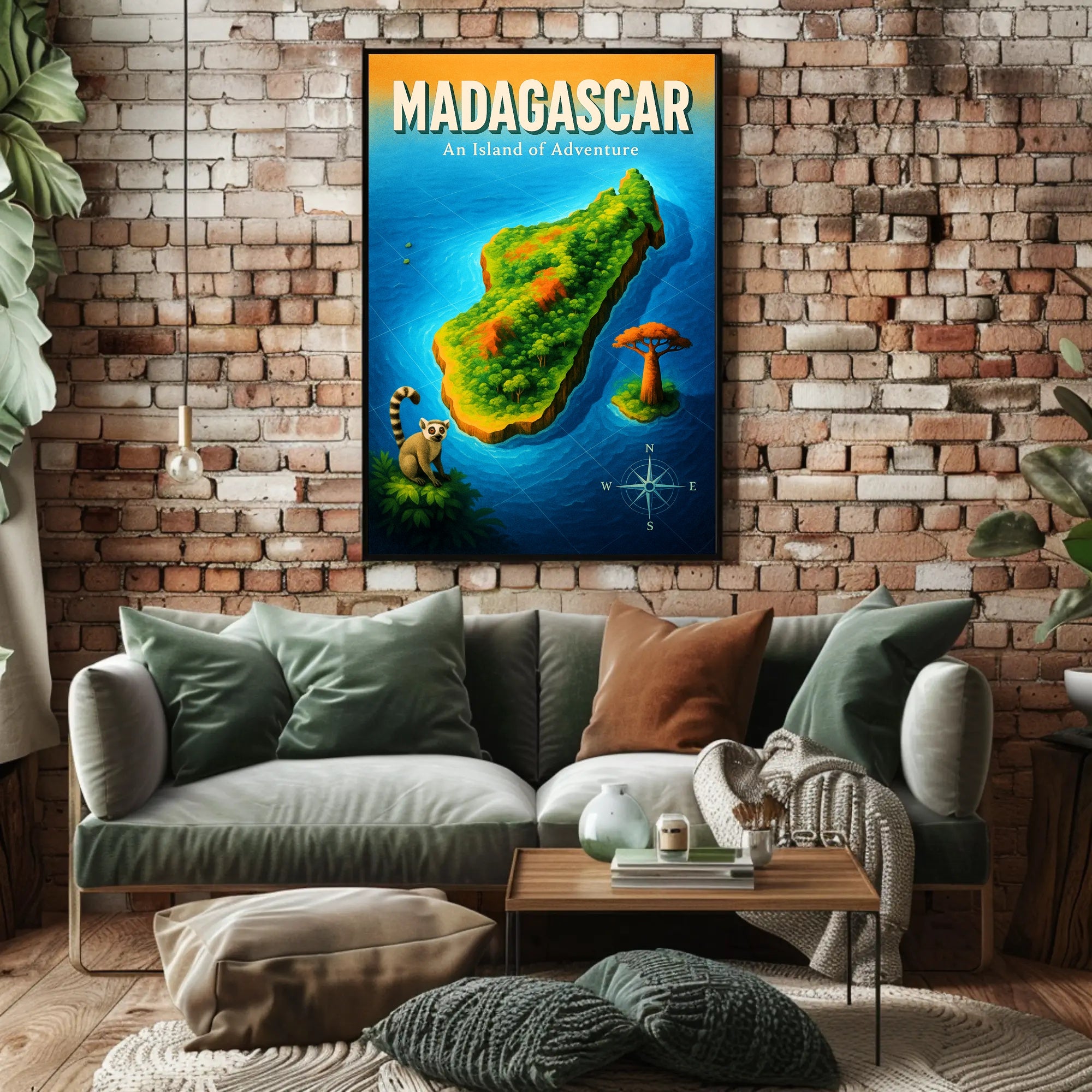 Madagascar An Island of Adventure Poster PosterGoat