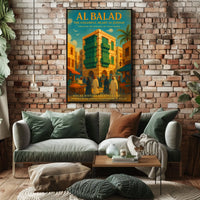 Al Balad The Colorful Heart Of Jeddah Poster