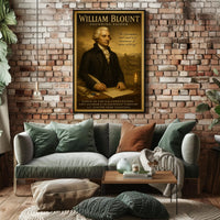William Blount Vintage Historical or Presidential Poster PosterGoat