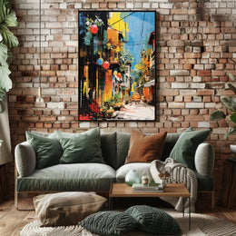 Vibrant Urban Community Celebration Cultural Heritage Poster