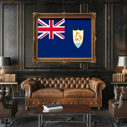 Anguilla Flag Poster