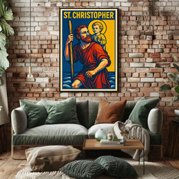 St. Christopher Poster