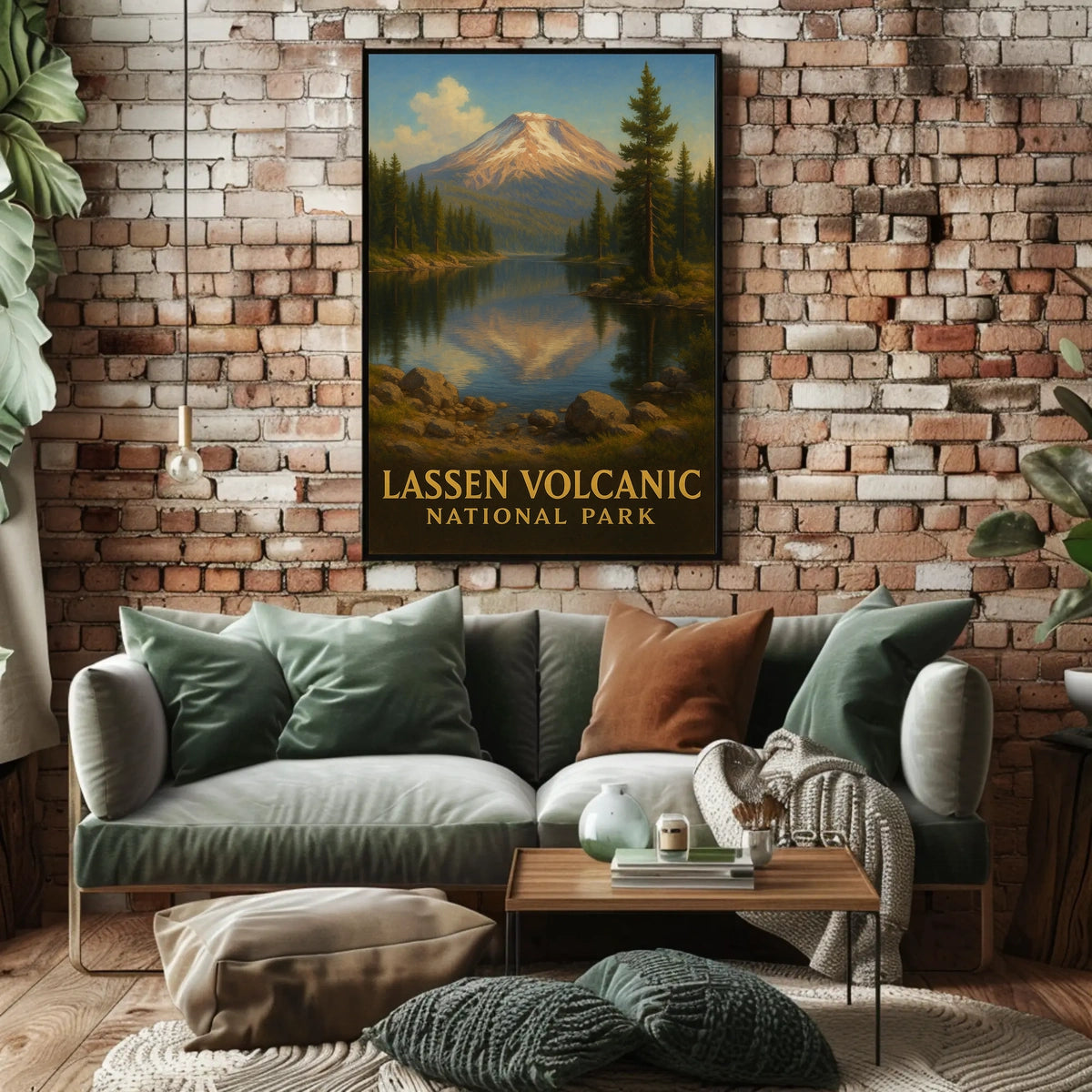 Lassen Volcanic National Park Poster
