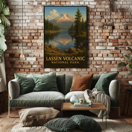 Lassen Volcanic National Park Poster