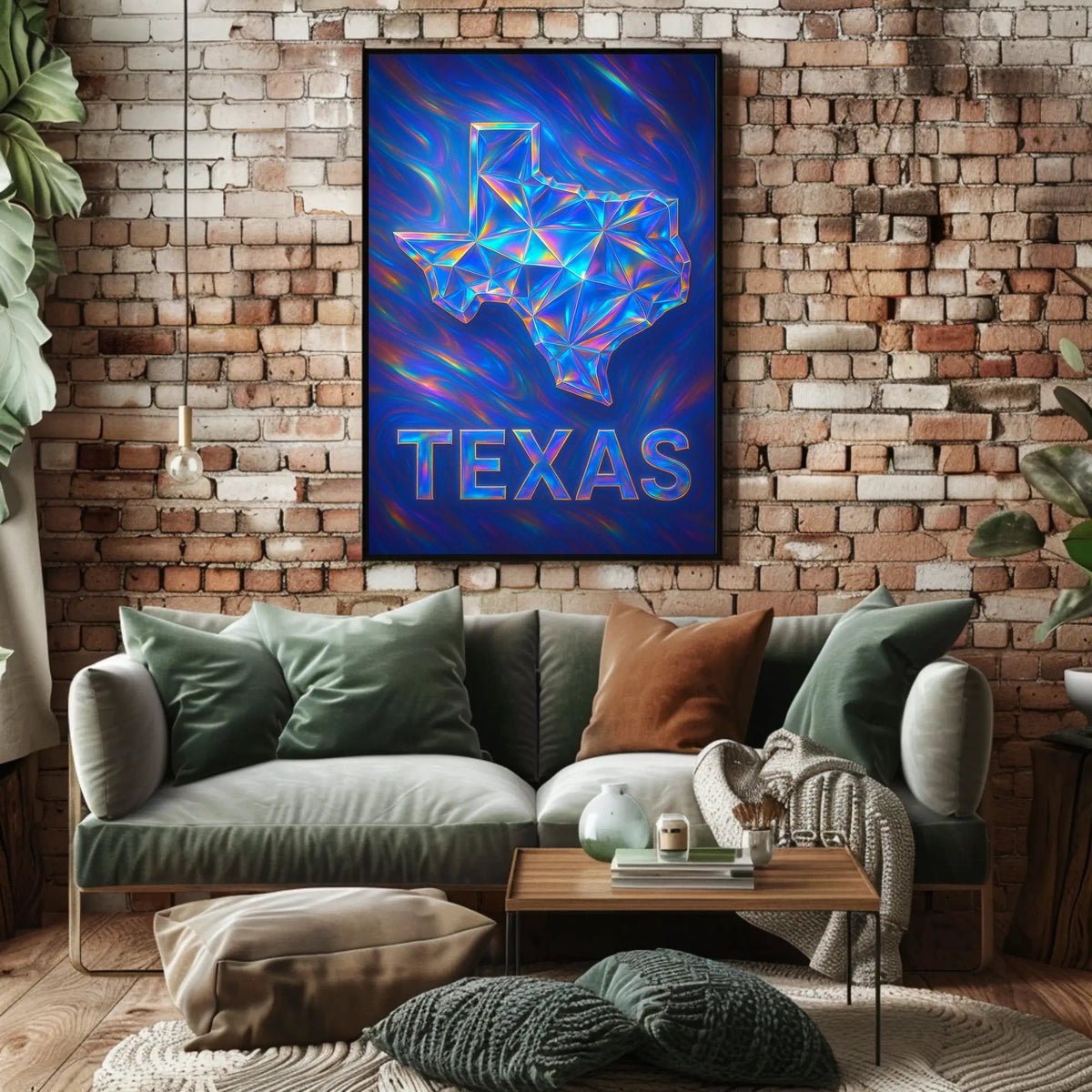 Texas In Prism Poster