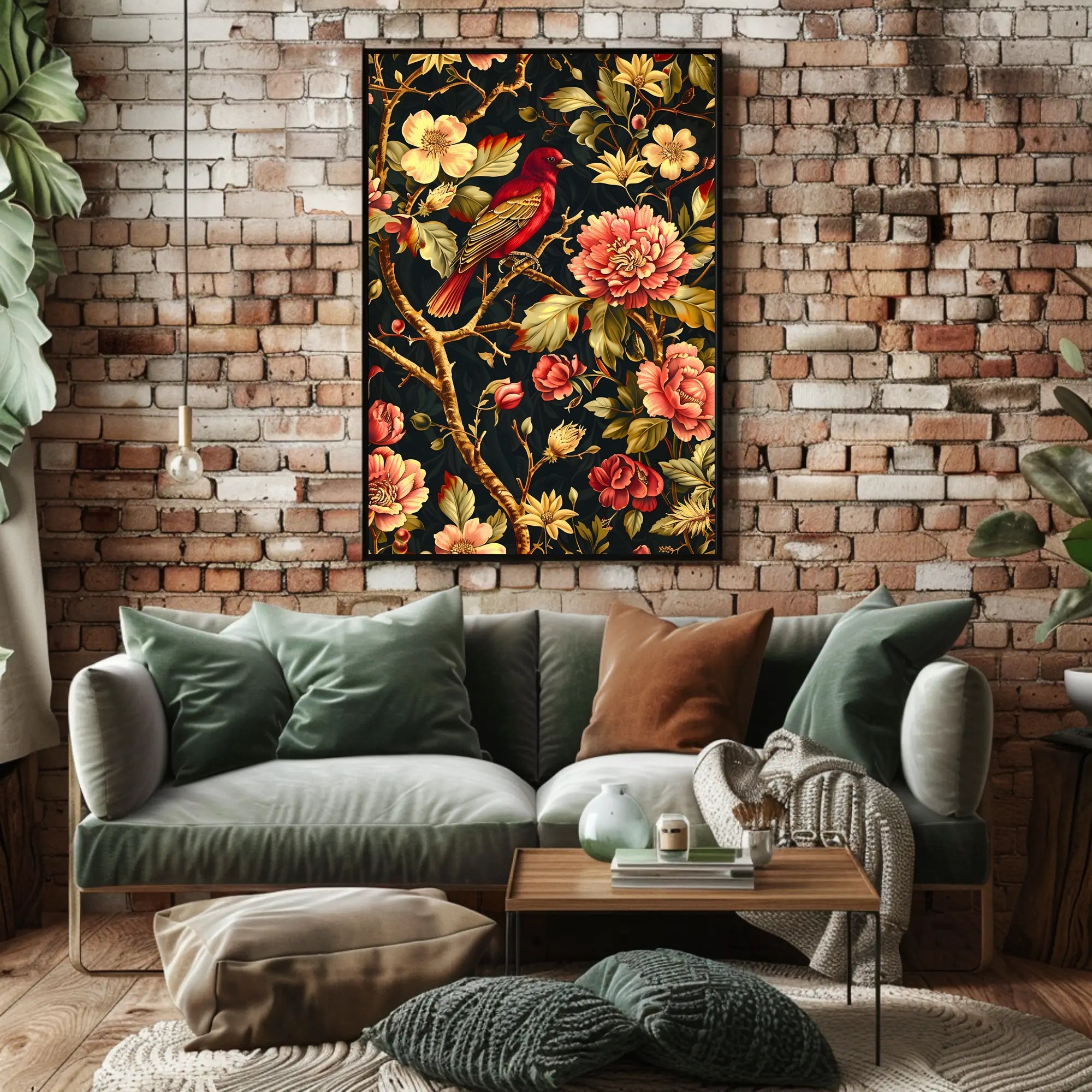 Enchanted Garden Wall Art Print Decor