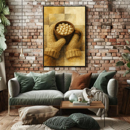 Cozy Winter Warmth Poster