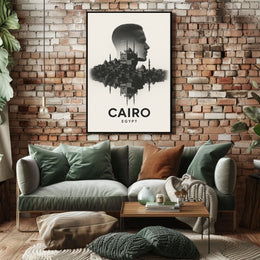 Cairo Reflections Poster