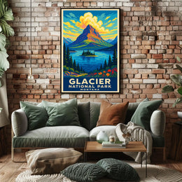 Glacier National Park Montana Poster