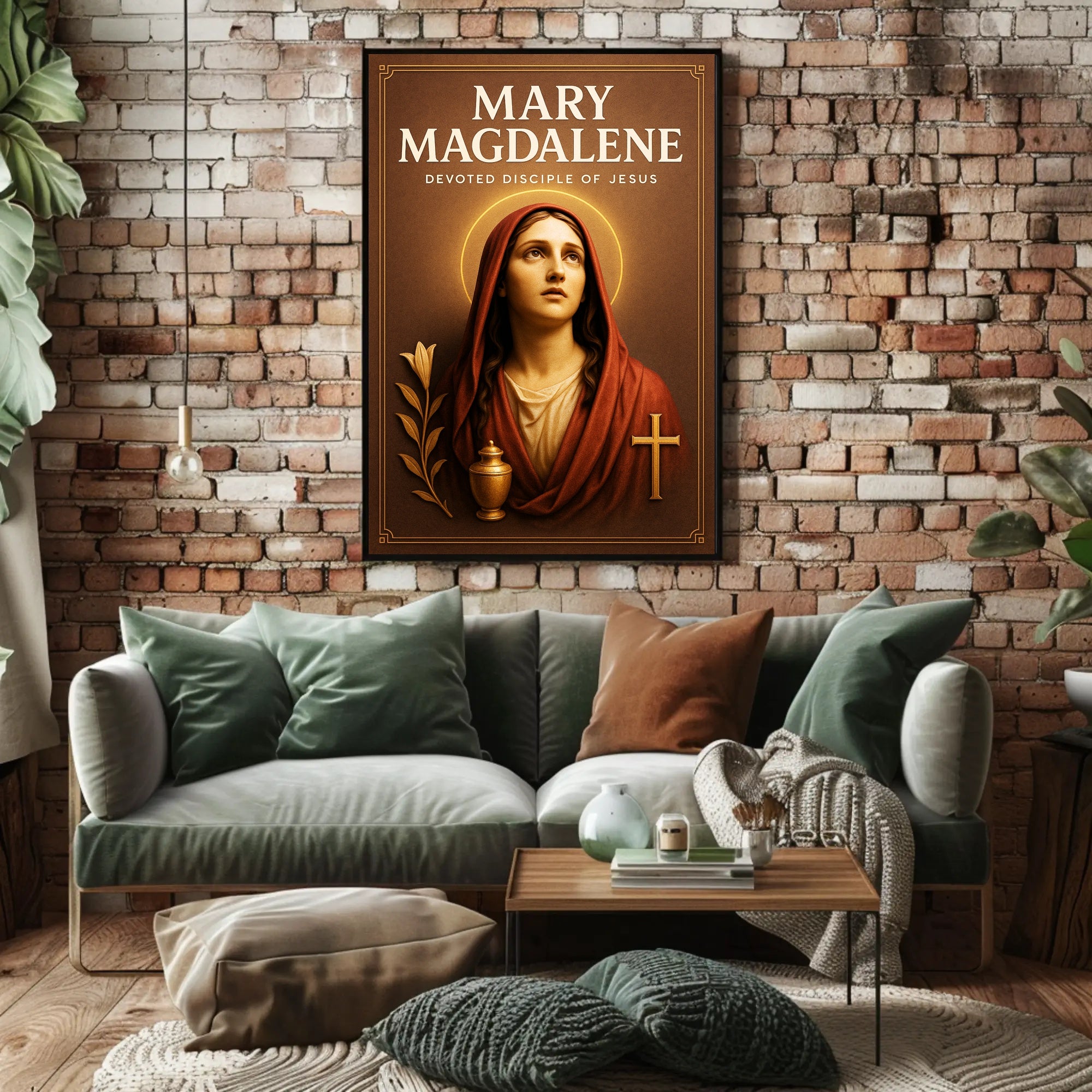 Mary Magdalene Devoted Disciple Poster PosterGoat