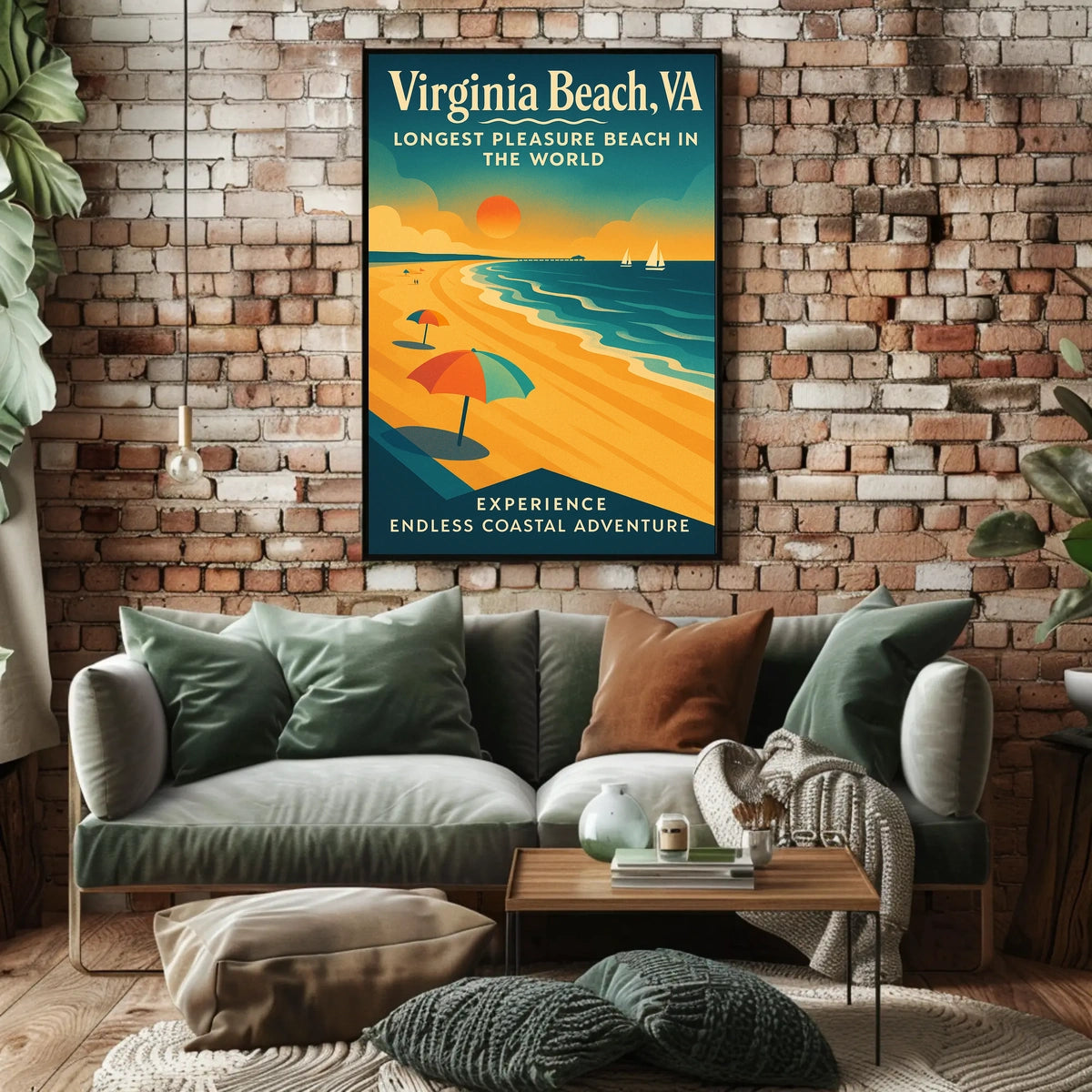 Virginia Beach Adventure Poster