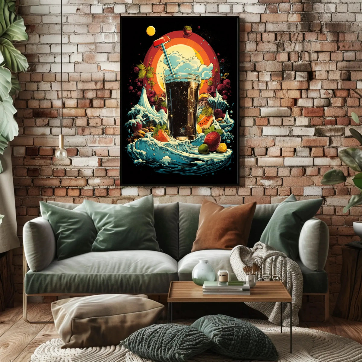Refreshing Waves Poster