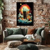 Refreshing Waves Poster