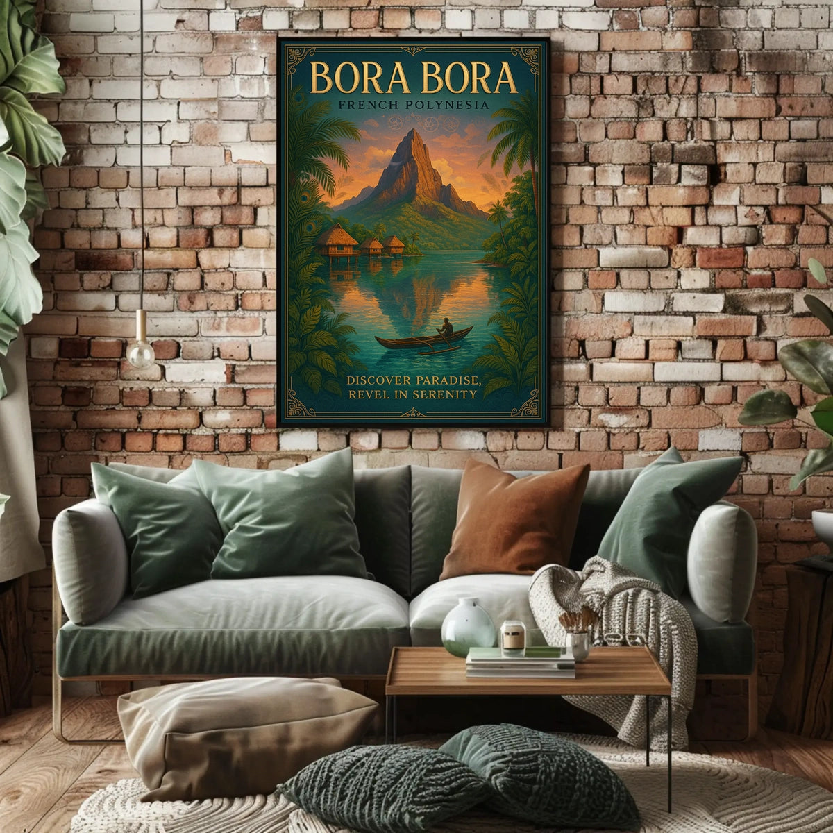 Bora Bora Discover Paradise Poster