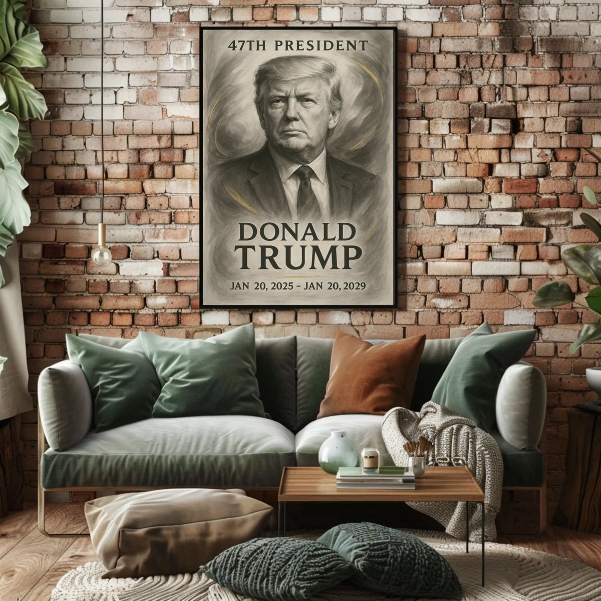Donald Trump 47th President Poster