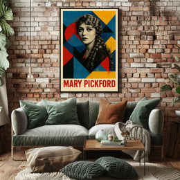 Mary Pickford Art Poster