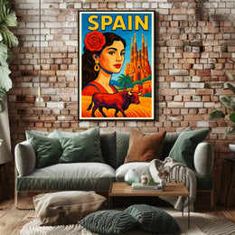 Vibrant Spain Poster
