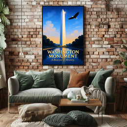 Washington Monument A Beacon of History Poster