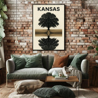 Kansas Reflection Poster