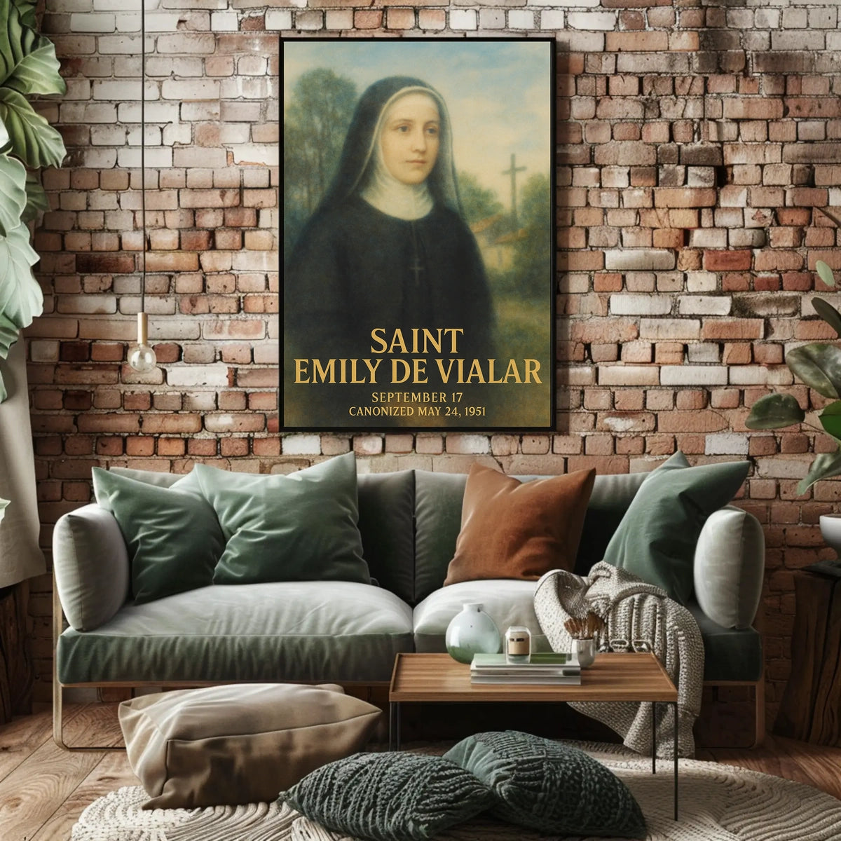 Saint Emily De Vialar Poster