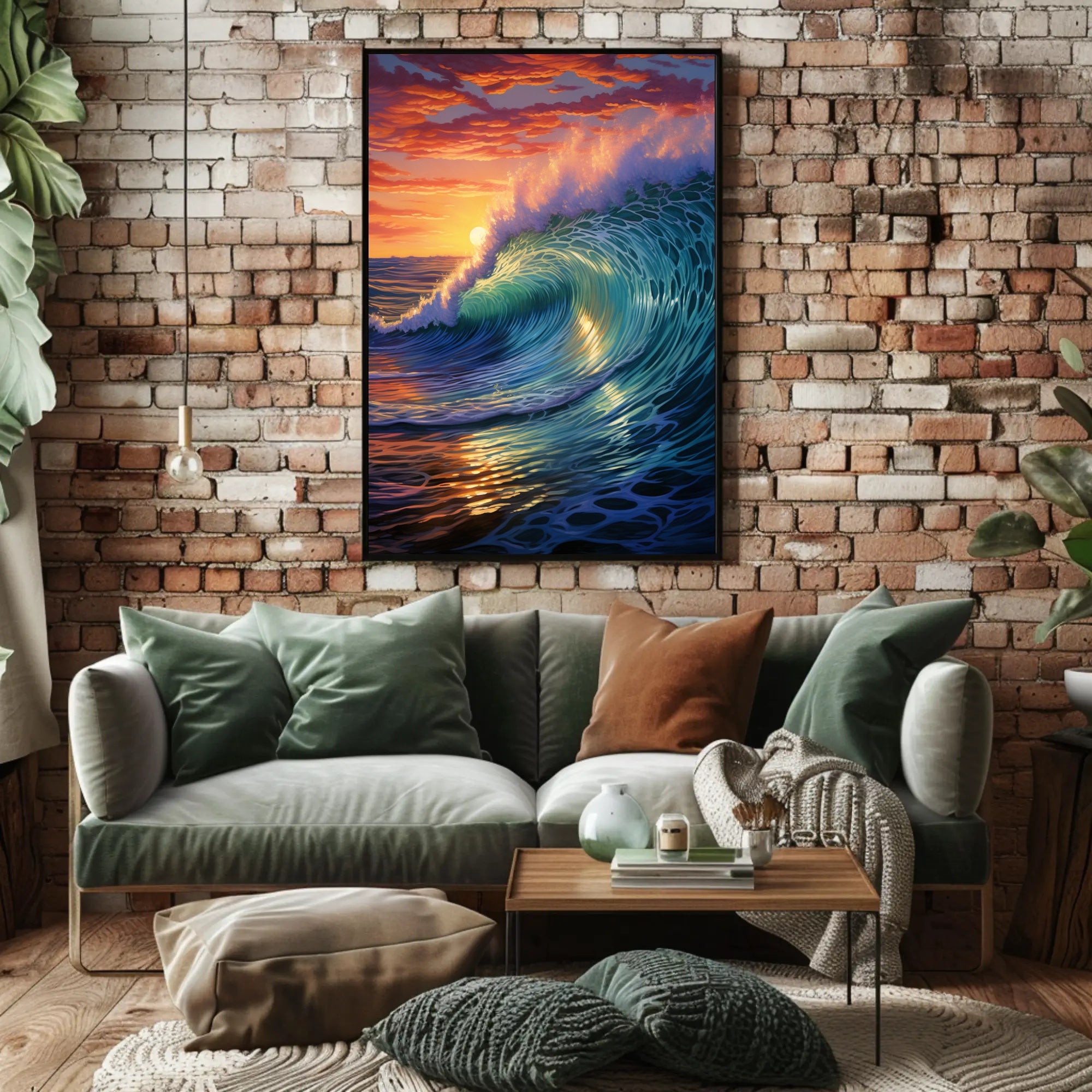 OceanS Embrace Poster PosterGoat