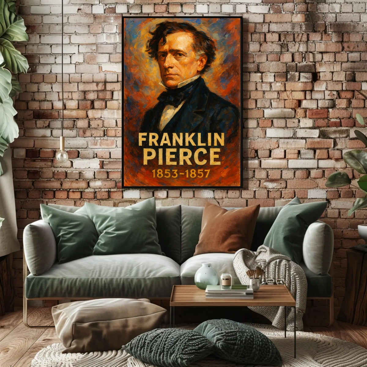Franklin Pierce 14Th President Poster