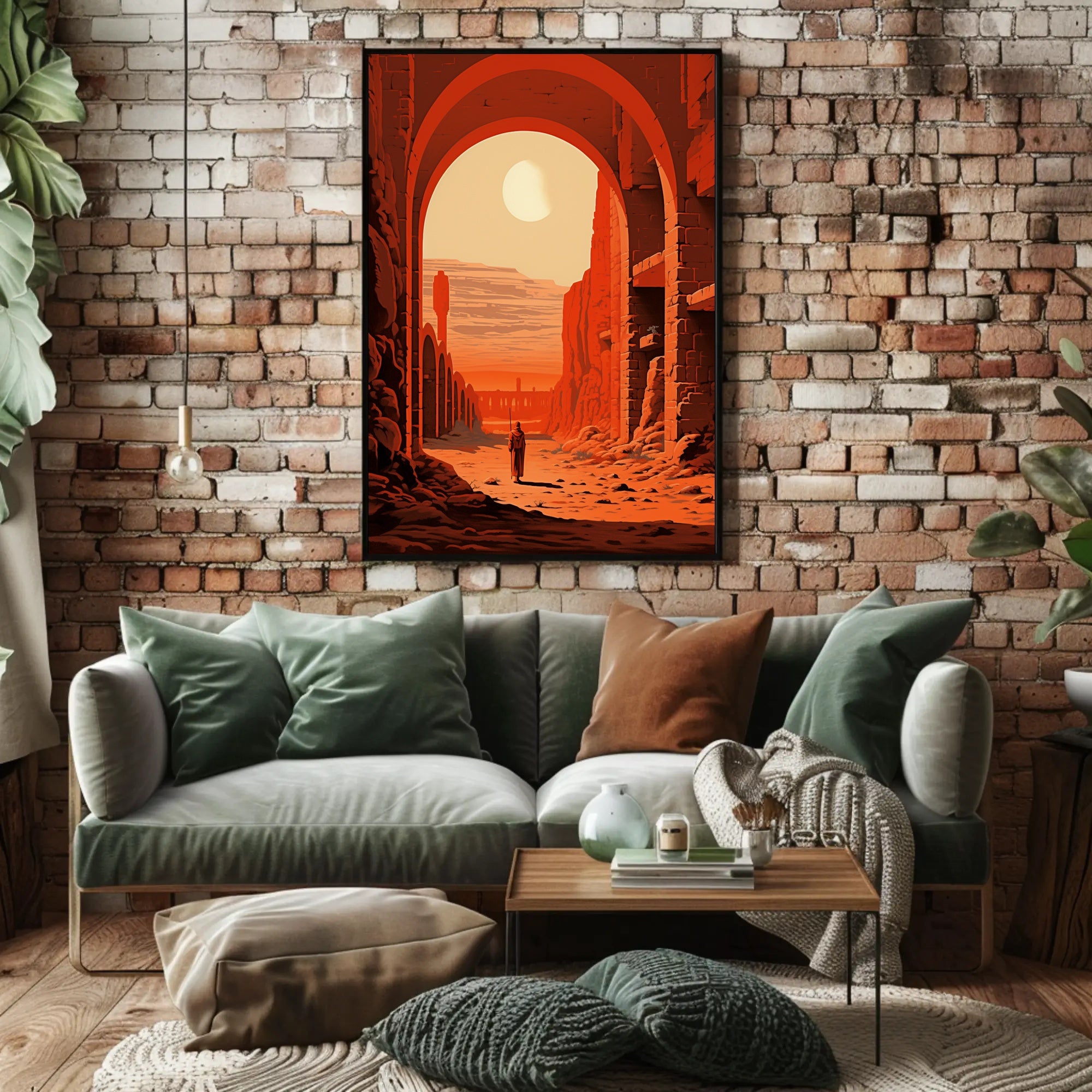 Journey Through The Arches Poster PosterGoat