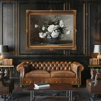 Elegant Floral Still Life Poster