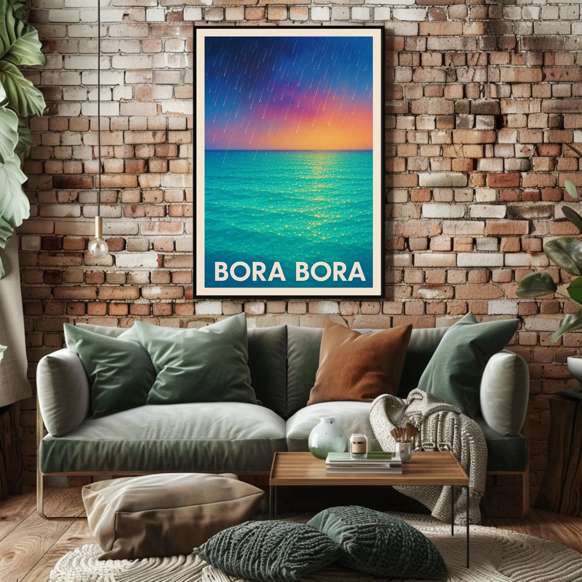 Bora Bora Tropical Paradise Poster
