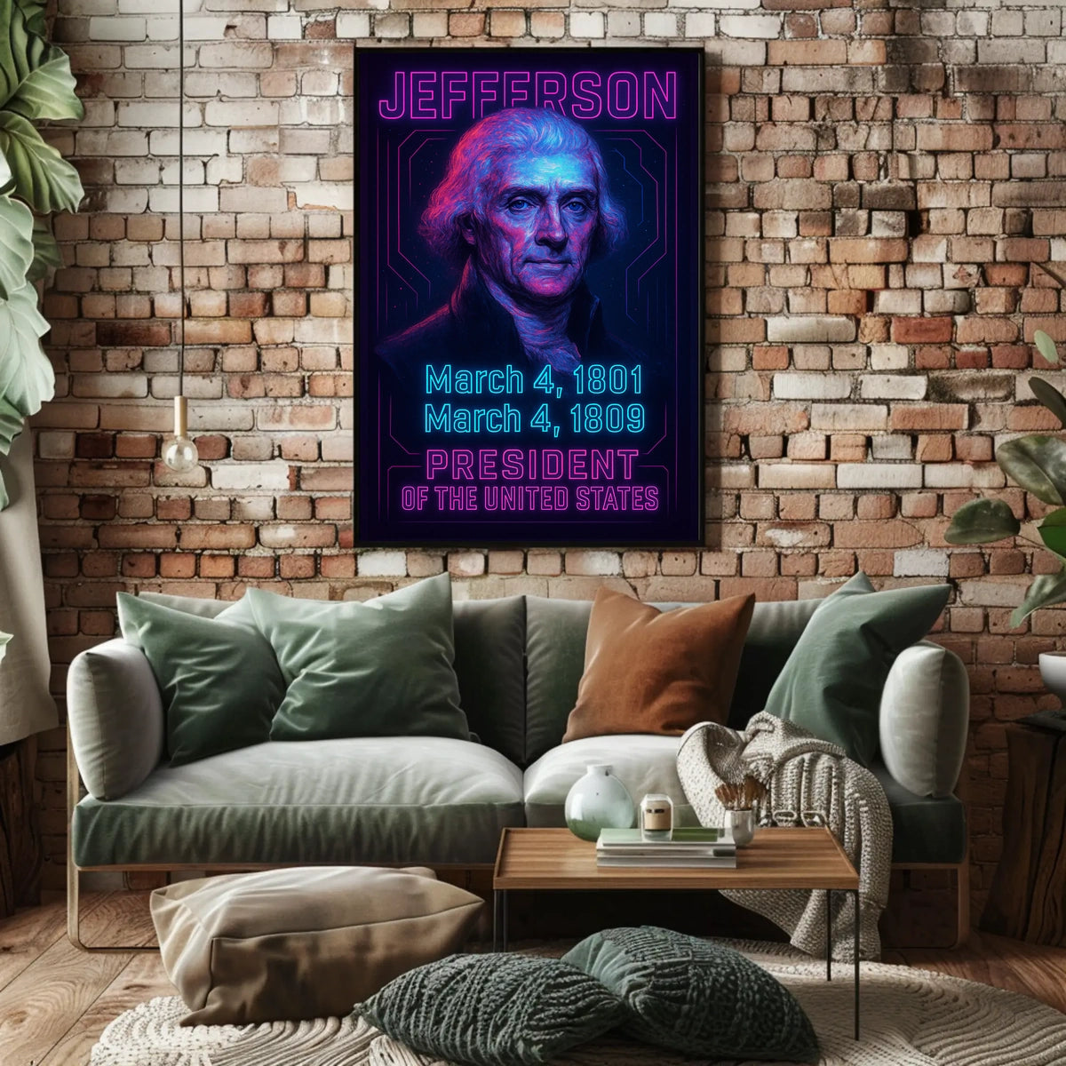 Thomas Jefferson 3Rd President Poster