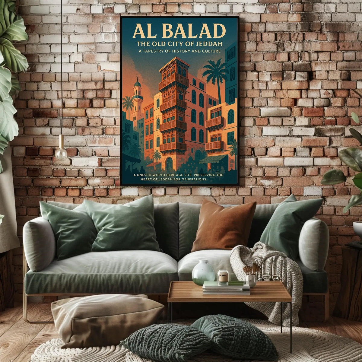 Al Balad The Old City Of Jeddah Poster