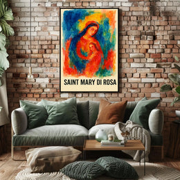 Saint Mary Di Rosa Poster